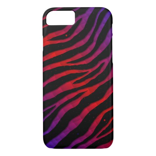 Ripped SpaceTime Stripes _ BlueRed iPhone 87 Case