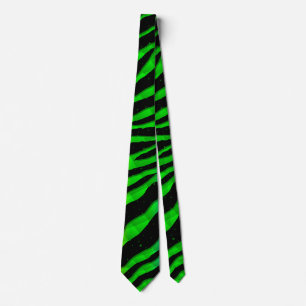 Ripped SpaceTime Stripes - Light Spectrum Neck Tie