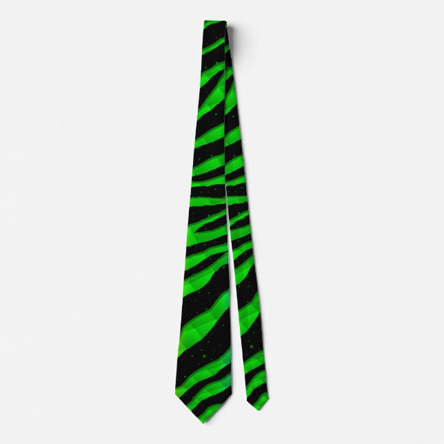 Ripped SpaceTime Stripes - Light Spectrum Neck Tie (Front)
