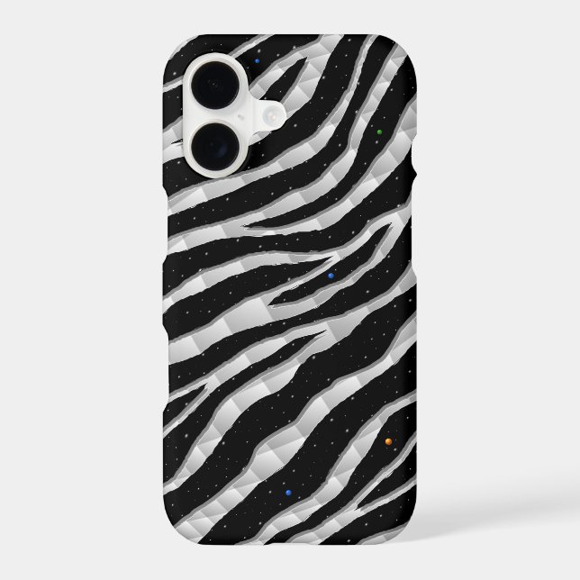 Ripped SpaceTime Stripes - White Case-Mate iPhone Case (Back)