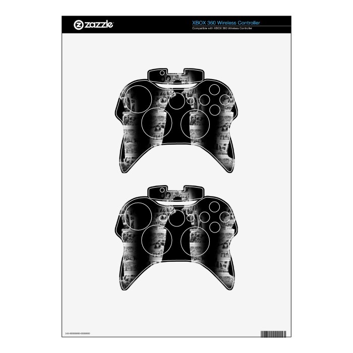 Ripper Silhouette Xbox 360 Controller Skins