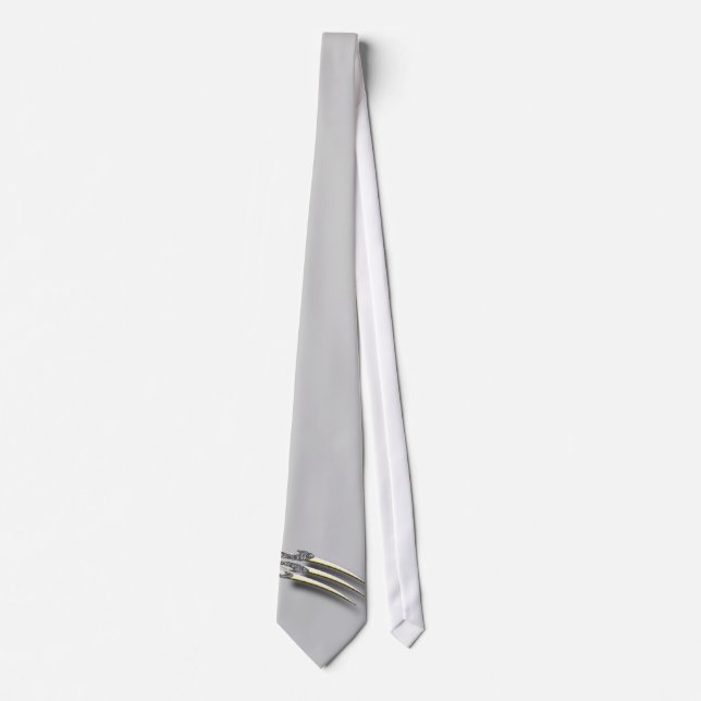 Ripping Claws Neck Tie (Front)