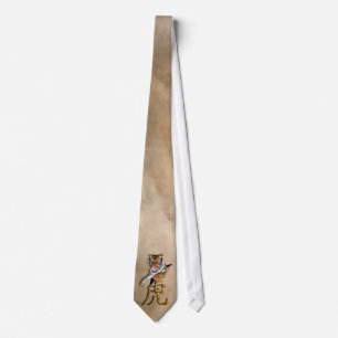 Ripping Tiger Design Tie