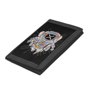 Ripple Astronaut - Xrp Crypto  Trifold Wallet