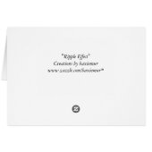 Ripple Effect (Back Horizontal)