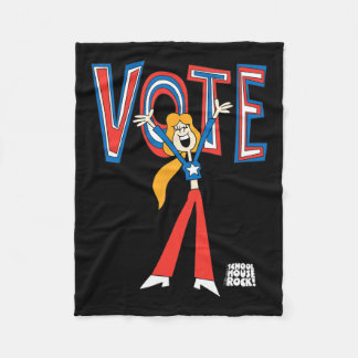Ripple Junction X Schoolhouse Rock Vote For Sarah Fleece Blanket