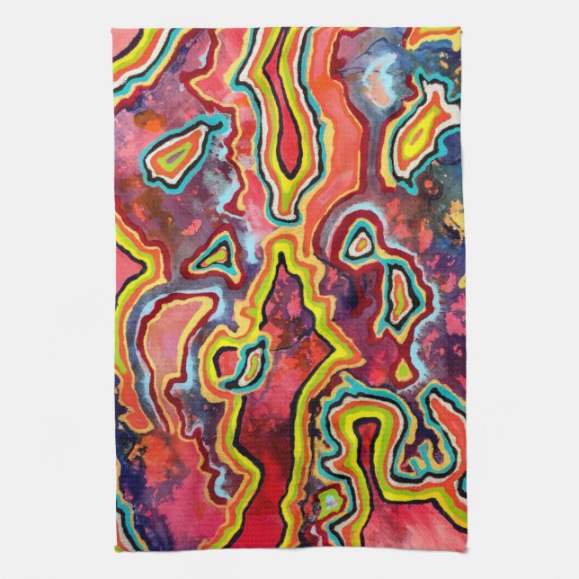 Ripple Kitchen Towel (Vertical)