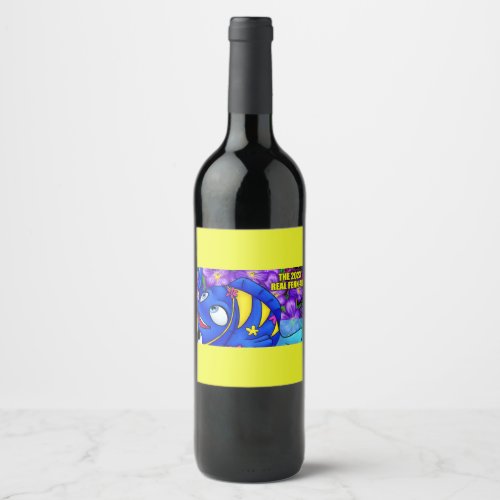 Ripple the Fish Wine Label