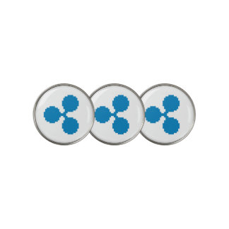Ripple XRP 8-Bit Logo | Golf Ball Marker