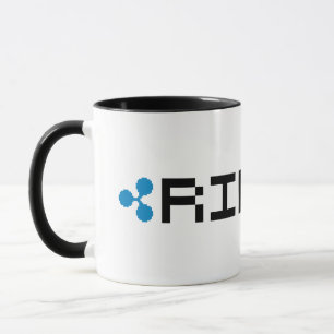 Ripple XRP 8-Bit Logo   Mug