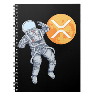 Ripple XRP  Cryptocurrency -Crypto Astronaut Notebook