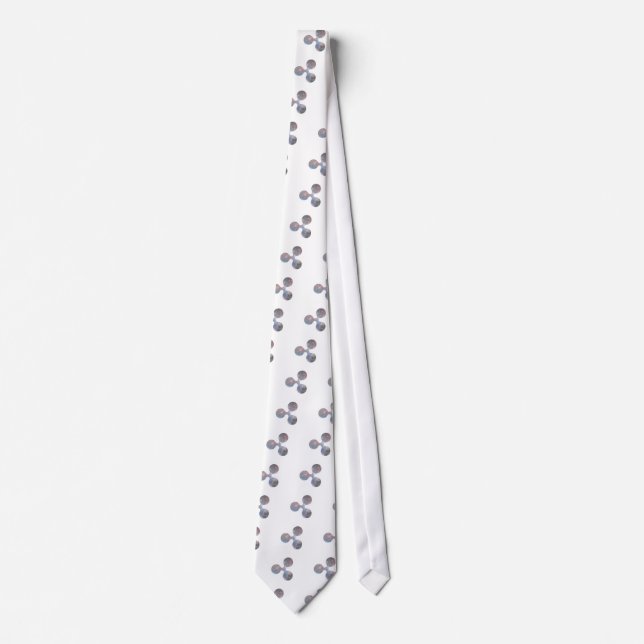 Ripple XRP cryptocurrency Neck Tie (Front)