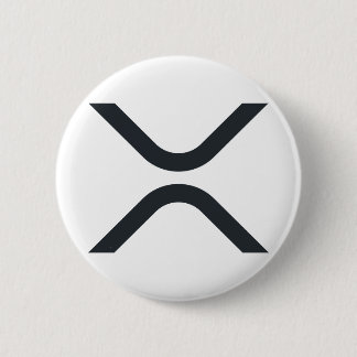 Ripple XRP Logo Crypto Blockchain Cryptocurrency Button