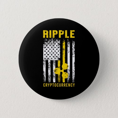Ripple XRP US Flag American Cryptocurrency Gift Button