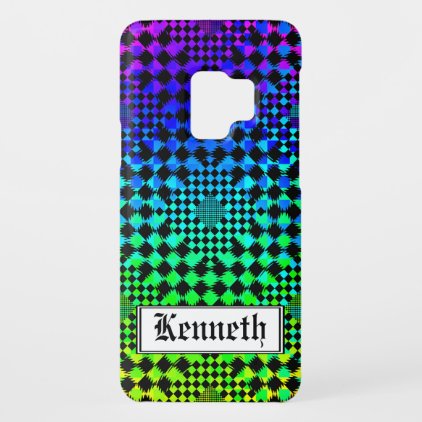 Rippled Checkers by Kenneth Yoncich Case-Mate Samsung Galaxy S9 Case