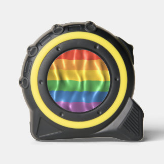 Rippled Pride Flag Tape Measure