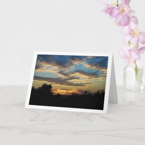 Rippled Sky Landscape Card