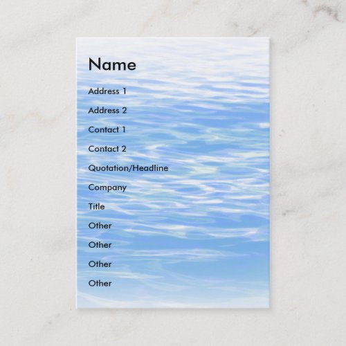 Ripples | business card templates