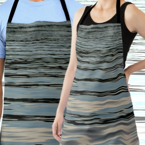 Rippling Lake Water all_over print apron