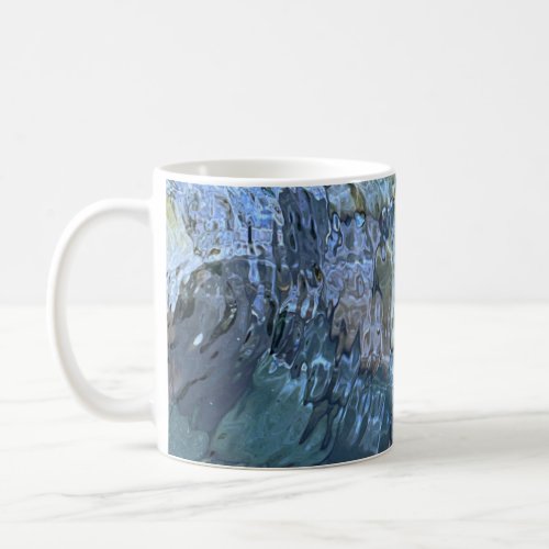 Rippling water brook steam Underwater Stones Coffee Mug