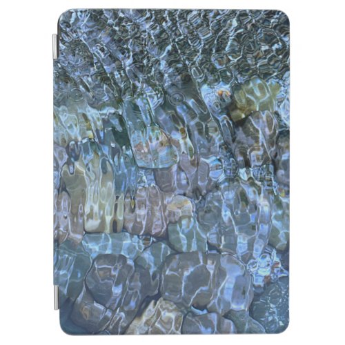 Rippling water brook steam Underwater Stones iPad Air Cover