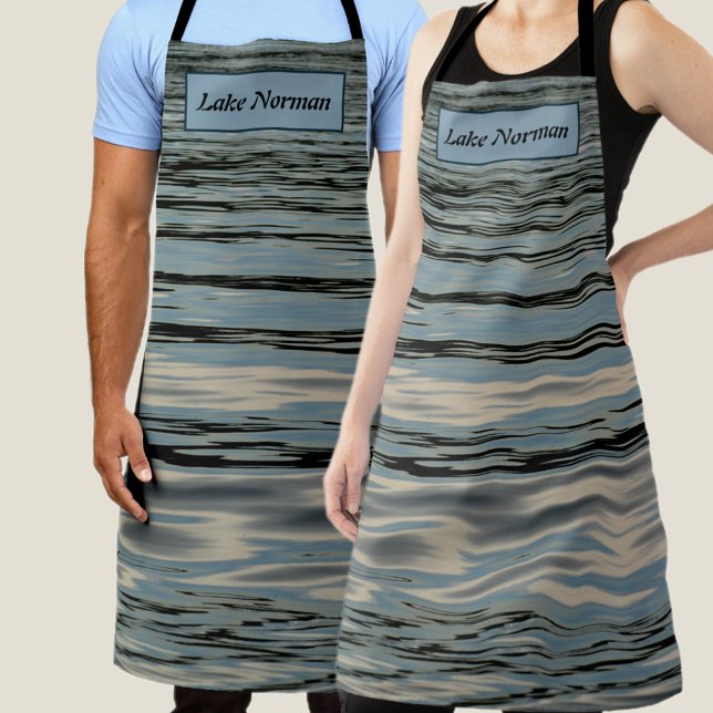 Rippling Water Favorite Lake all-over print apron (Creator Uploaded)