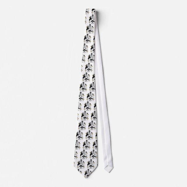 Rippon Family Crest Neck Tie (Front)