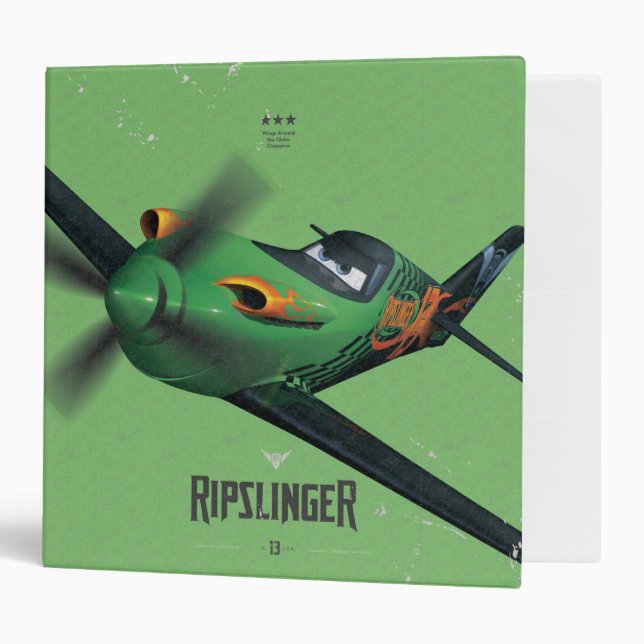 Ripslinger No. 13 3 Ring Binder (Front/Inside)
