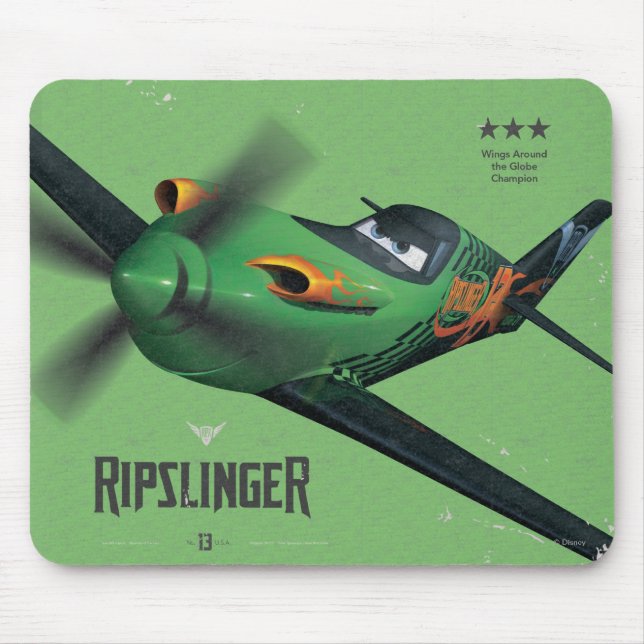 Ripslinger No. 13 Mouse Pad (Front)