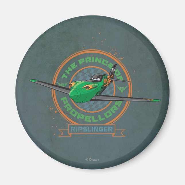 Ripslinger - The Prince of Propellors Magnet (Front)