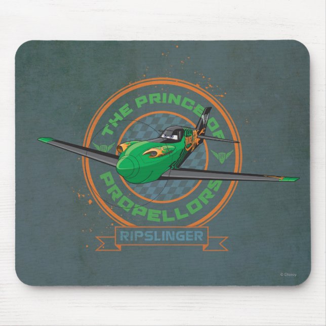 Ripslinger - The Prince of Propellors Mouse Pad (Front)