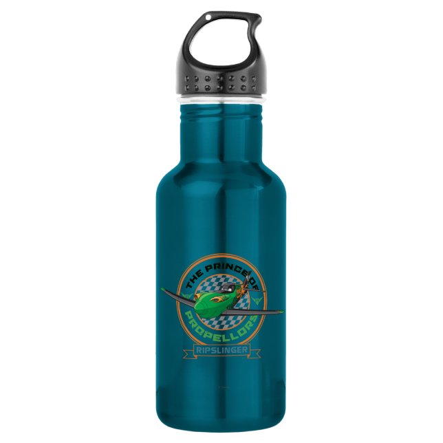 Ripslinger - The Prince of Propellors Stainless Steel Water Bottle (Front)