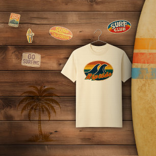 Riptide Vintage Surf Badge T-Shirt