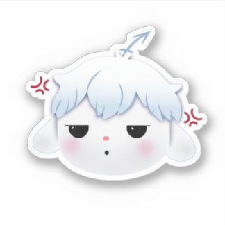 Riri Angry Cute Sticker 