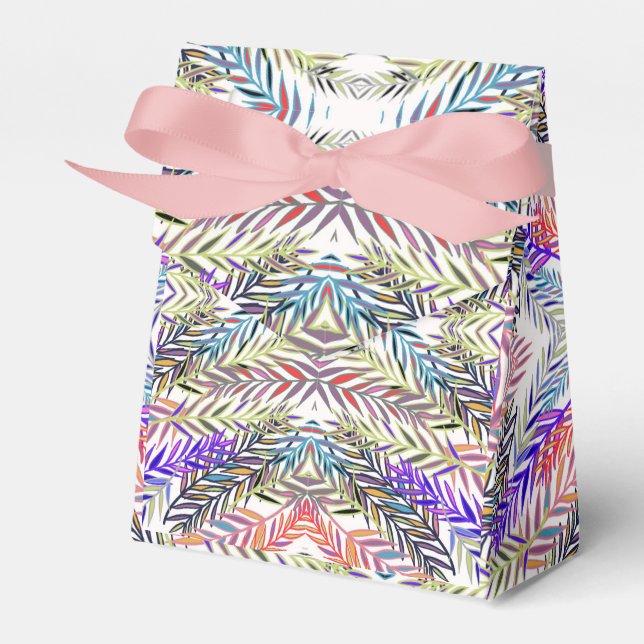 Riscos Coloridos Favor Boxes (Front Side)