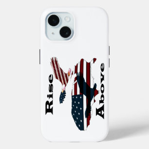 Rise above  iPhone 15 case