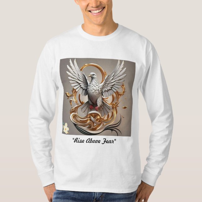 "Rise Above Fear" T-Shirt (Front)