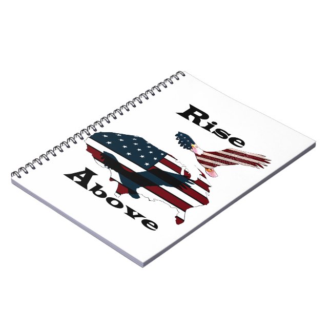 Rise above  notebook (Left Side)