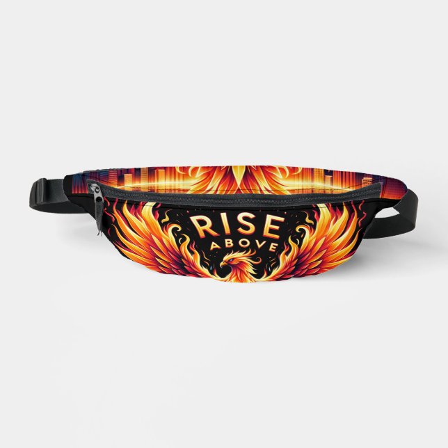 Rise Above Phoenix Fanny Pack (Front)