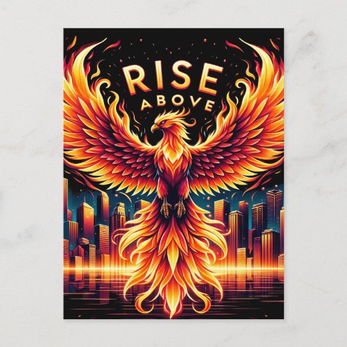 Rise Above Phoenix Postcard