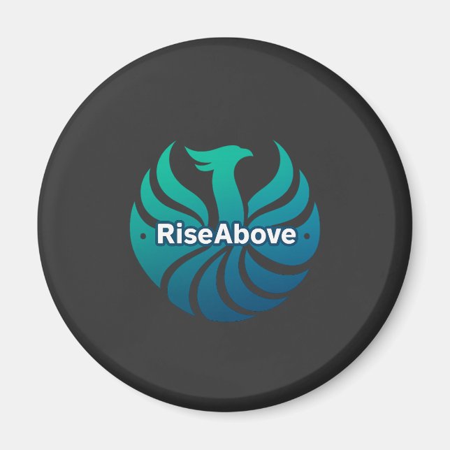 Rise Above – The Phoenix Within Magnet (Front)