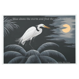 Rise Above the Storm, Find the Sunshine Metal Print