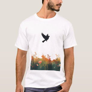 Rise Above War – Peace Dove Graphic Tee
