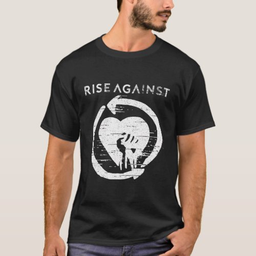 Rise Against Heartfist Official Merchandise T_Shirt