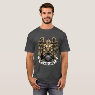 Rise and Conquer - Eagle/Griffin Gym Emblem T-Shirt