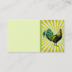 Rise and Shine Business Card