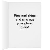 Rise and Shine Card (Inside (Right))