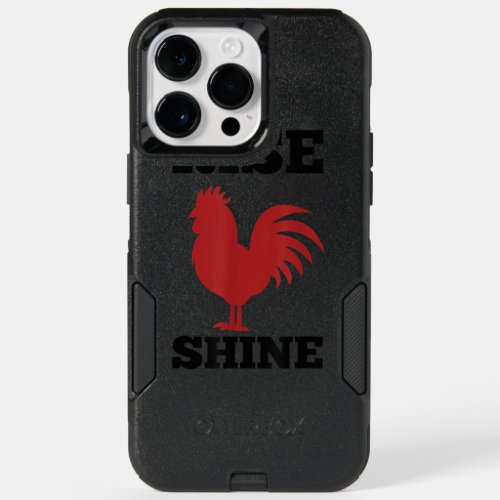 Rise And Shine Chicken Morning Rooster Sunrise Far OtterBox iPhone 14 Pro Max Case