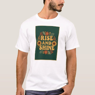 Rise and Shine Floral T-Shirt
