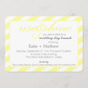 Rise and Shine Invitation